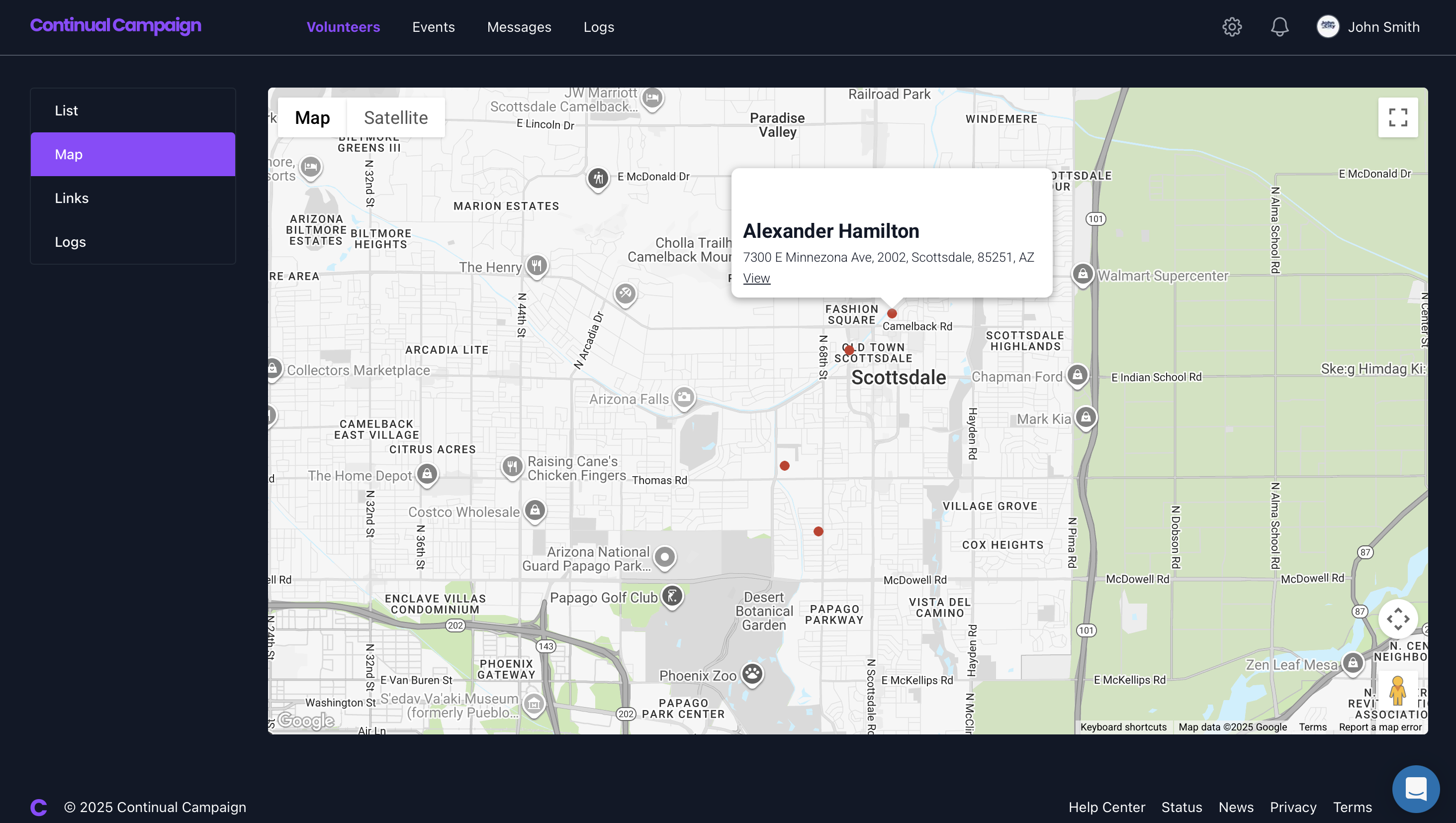 Map screenshot (dark)